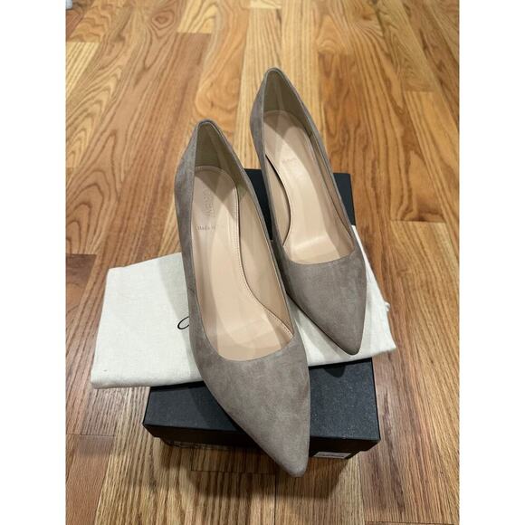 New in Box J. Crew Dulci Suede Kitten Heels Size 10 - Picture 1 of 11